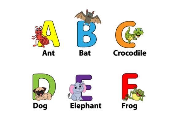 Alphabet with Animal Character: A Playful Font for Creative Brands