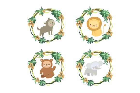 Animal Cute Baby Vector: Adorable Design Assets for Every Project