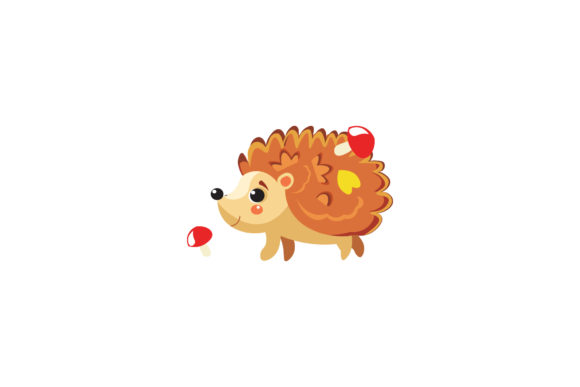 Cute Animal Porcupine Illustration: Quills and Character for Creative Projects