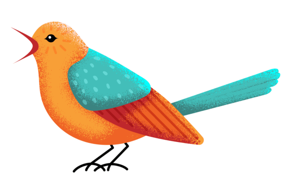 Orange Blue Bird: A Folk Art Typeface with Modern Appeal