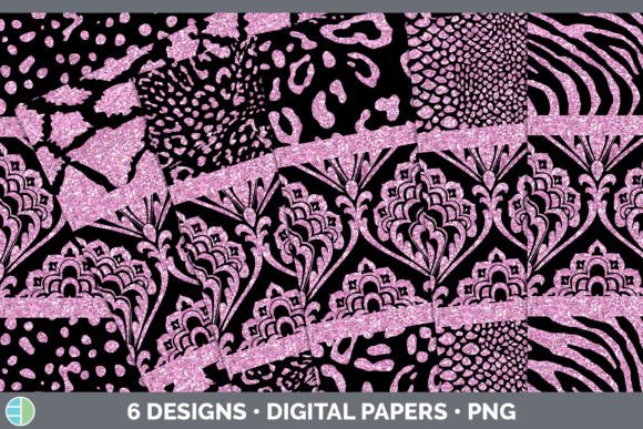 Pink Damask Backgrounds | Glitter Animal: A Designer's Guide