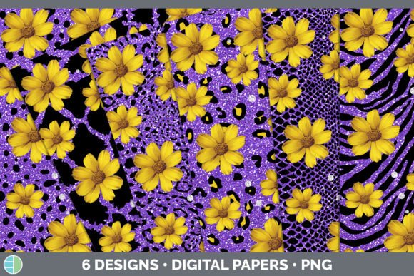 Purple Animal Print Backgrounds | Digita: Bold Graphics for Modern Creators