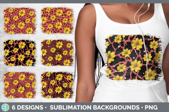 Red Animal Print Distressed Sublimation: A Bold Design Asset