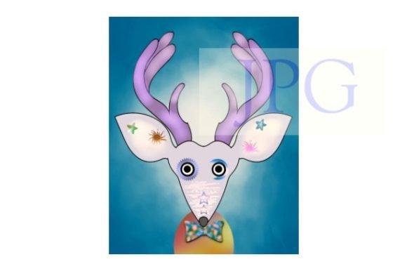 Styling Your World with Printable Deer Character Art