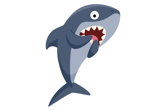 Understanding the Scared Shark Character: Cartoon Animal W