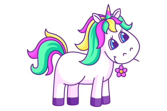 Unlocking the Magic of Smiling Fantasy Animal: Cute Unicorn Wit